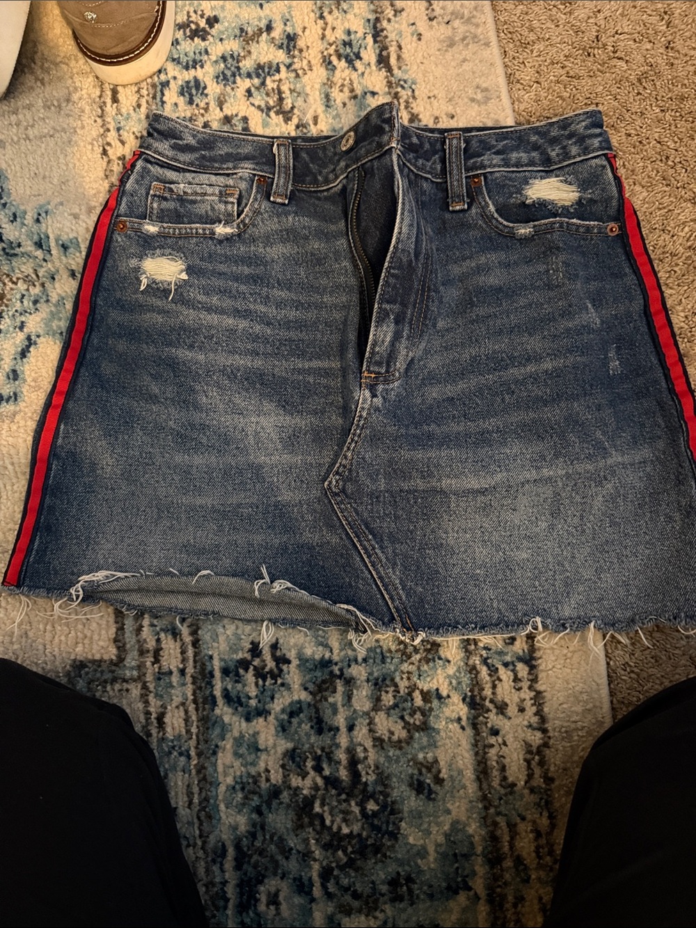 Abercrombie Jean skirt